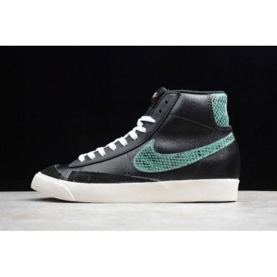 Nike Blazer Mid '77 Suede Vintage Siyah / Mavi Yılan Ten Rengi Kaykay Ayakkabı Türkiye - E0QNACPU